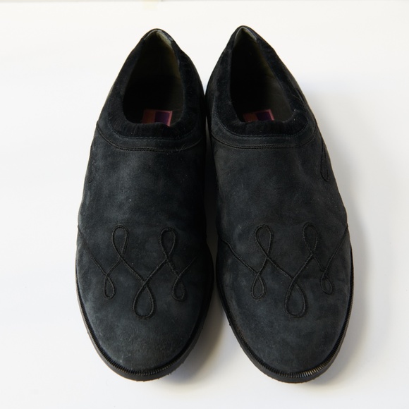 80s - SUSAN BENNIS - WARREN EDWARDS - Shoes - Men\'s - 10 - BLK Suede main image 2